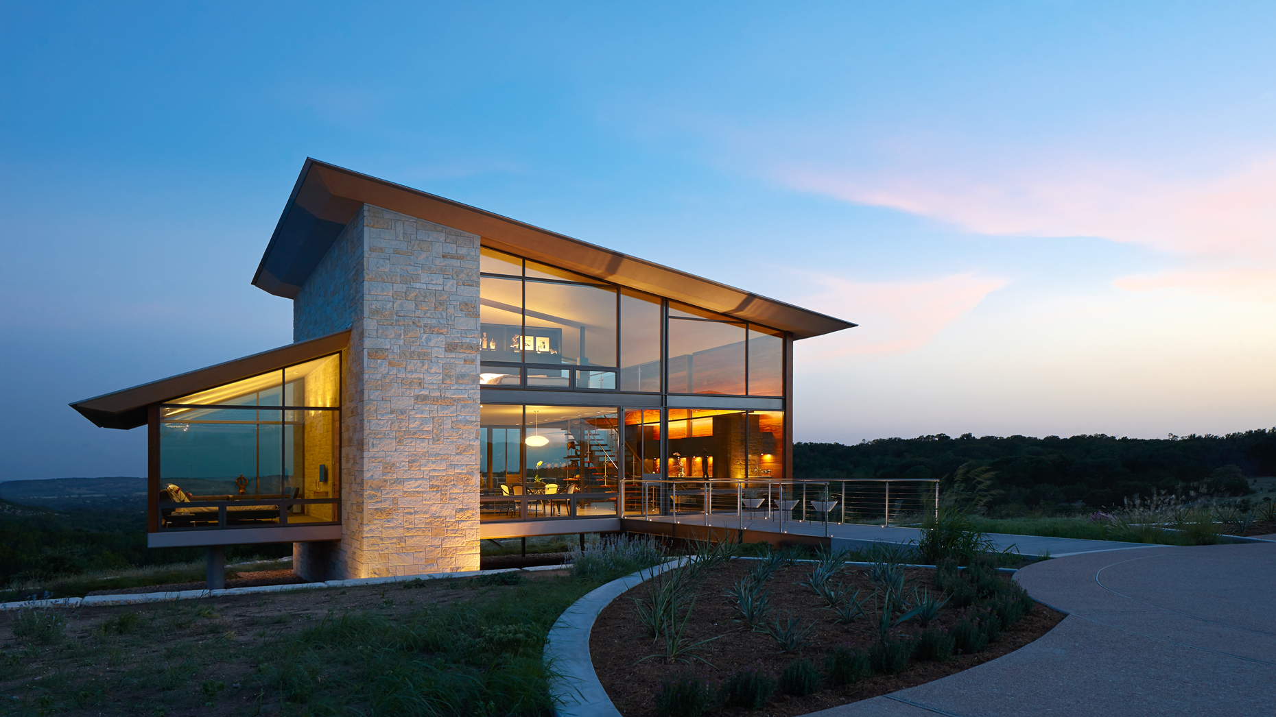 dror baldinger fair architectural photography modern contemporary glass  Gewinner residence 