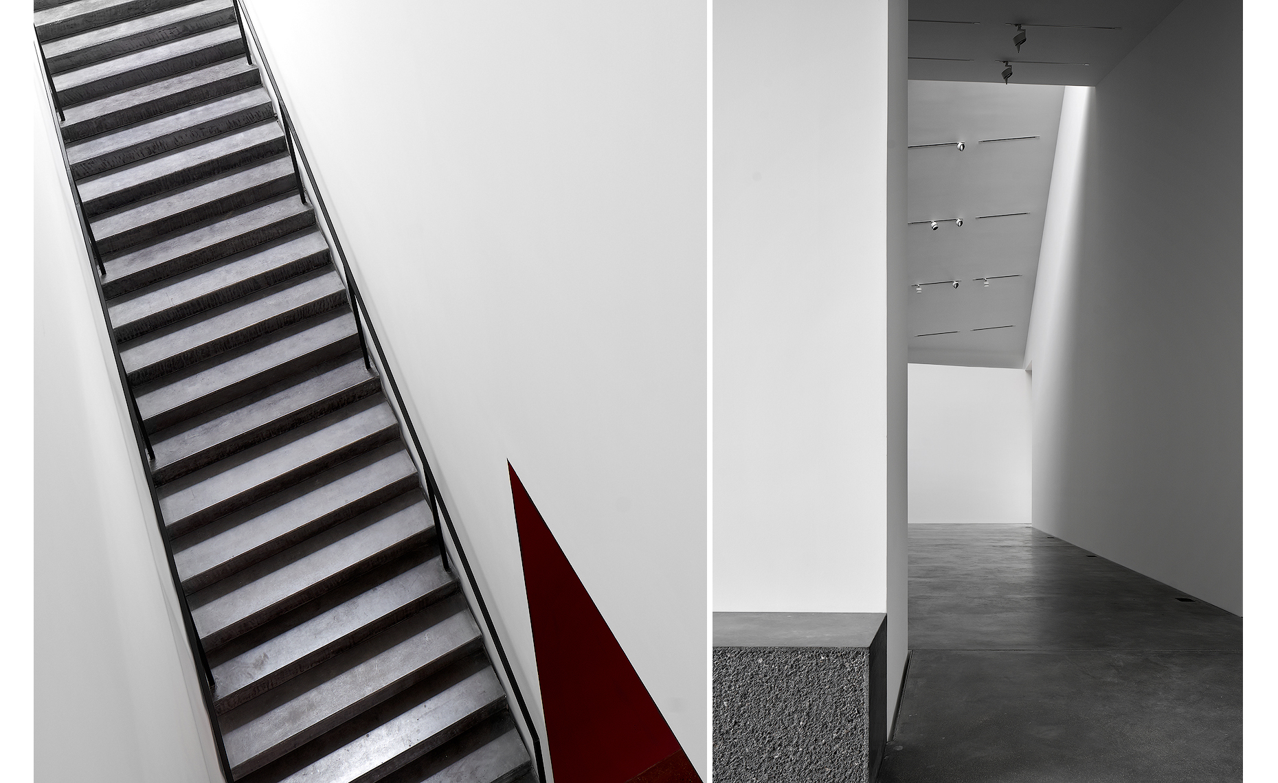 stair and gallery at ruby city